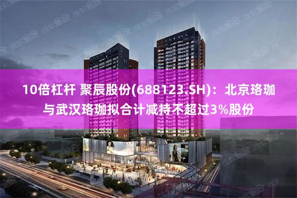 10倍杠杆 聚辰股份(688123.SH)：北京珞珈与武汉珞珈拟合计减持不超过3%股份