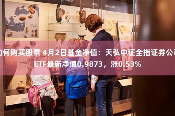 如何购买股票 4月2日基金净值：天弘中证全指证券公司ETF最新净值0.9873，涨0.53%