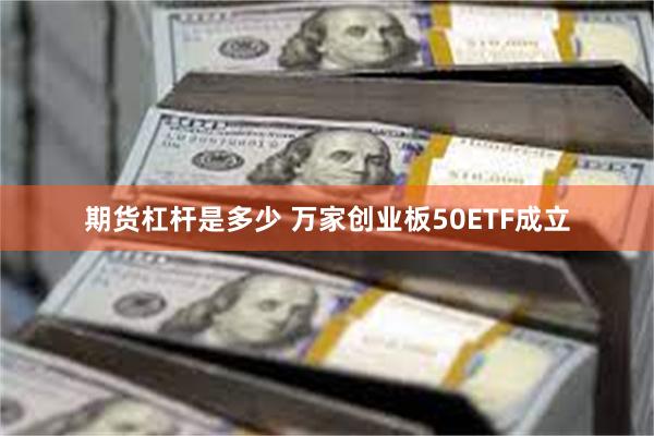 期货杠杆是多少 万家创业板50ETF成立