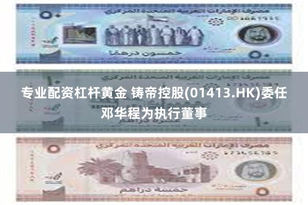 专业配资杠杆黄金 铸帝控股(01413.HK)委任邓华程为执行董事