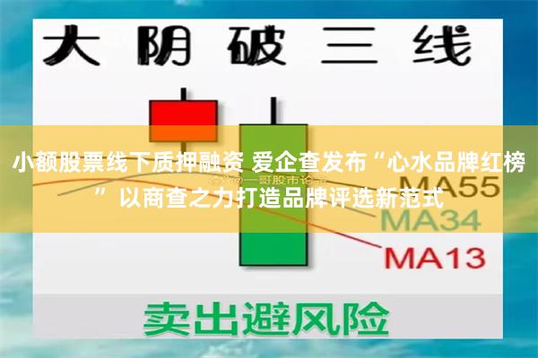 小额股票线下质押融资 爱企查发布“心水品牌红榜” 以商查之力打造品牌评选新范式